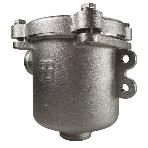 Guidi Ionio Nickle-plated Bronze Water Strainers with Transparent Cap