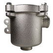 Guidi Ionio Nickle-plated Bronze Water Strainers with Transparent Cap