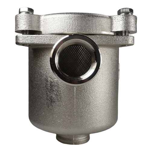 Guidi Ionio Nickle-plated Bronze Water Strainers with Transparent Cap