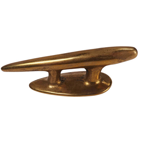 Inclined Concealed 100mm Brass Cleat
