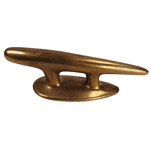 Inclined Concealed 100mm Brass Cleat