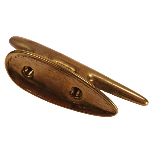 Inclined Concealed 100mm Brass Cleat