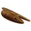 Inclined Concealed 100mm Brass Cleat
