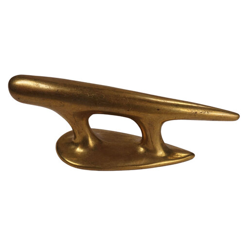 Inclined Concealed 115mm Brass Cleat