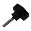Black Nylon Thumbscrew - M6