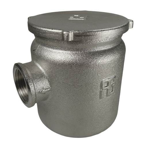 Guidi Tirreno Nickle-plated Brass Water Strainers with Metal Cap - 3/4"