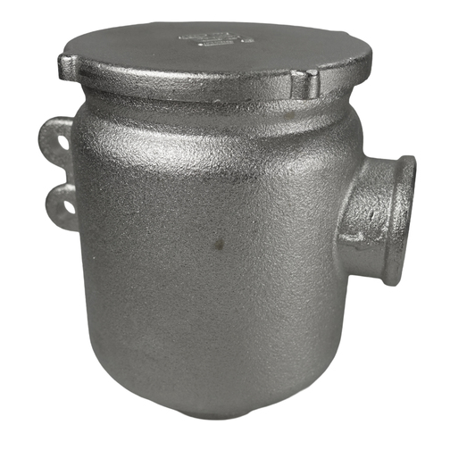 Guidi Tirreno Nickle-plated Brass Water Strainers with Metal Cap - 3/4"