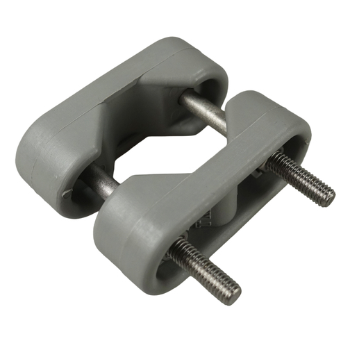 Trem Pulpit Mount Lifebuoy / Rope Holder 25mm Replacement Rail Clamp