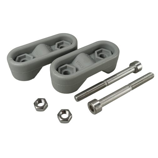Trem Pulpit Mount Lifebuoy / Rope Holder 25mm Replacement Rail Clamp